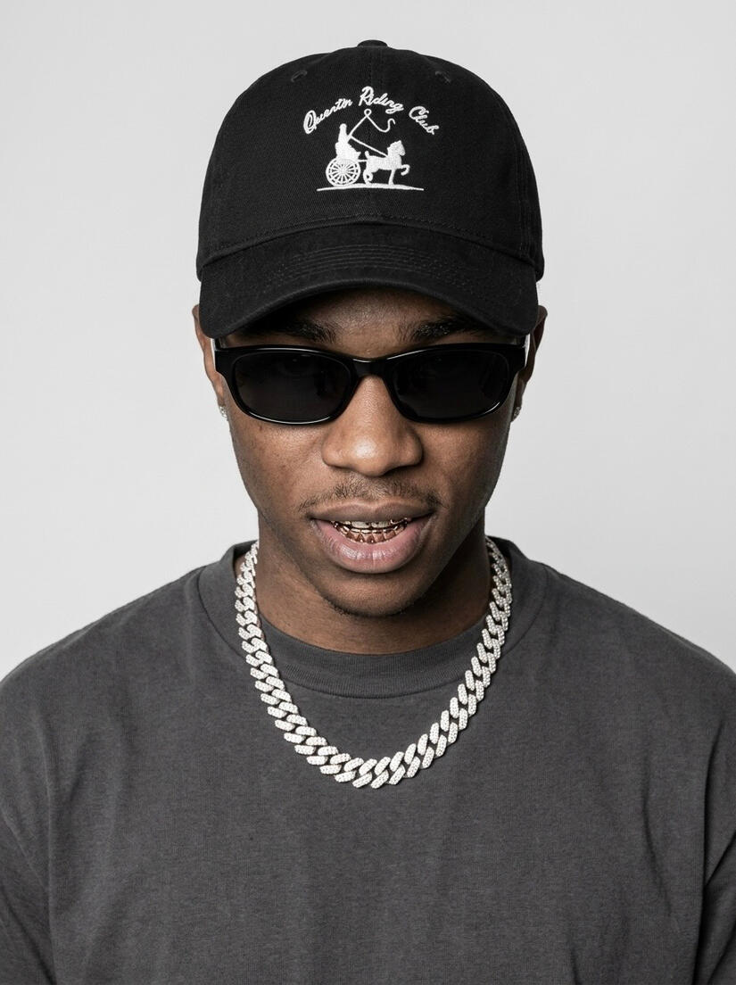 Quentin Riding Club Hat in Black