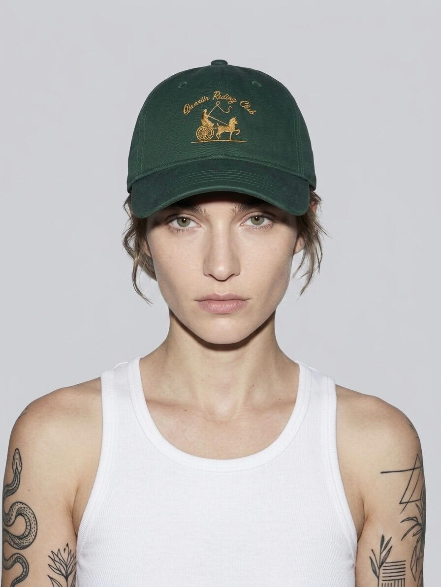 Quentin Riding Club Hat in Green