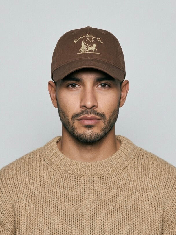Quentin Riding Club Hat in Brown