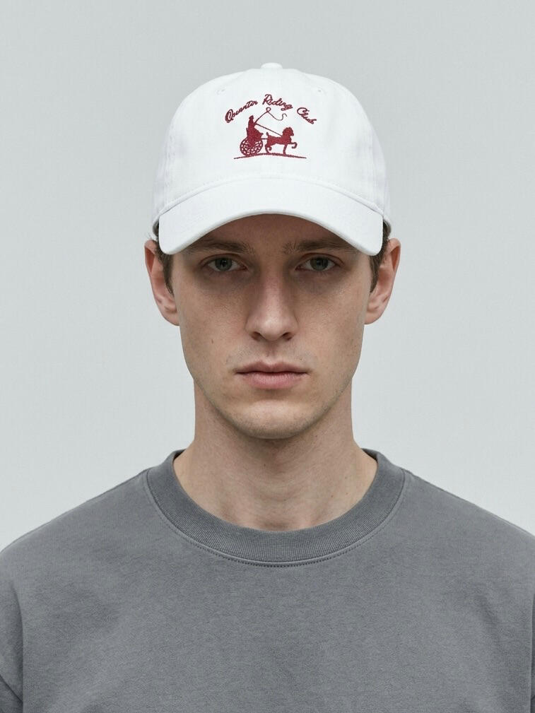 Quentin Riding Club Hat in White